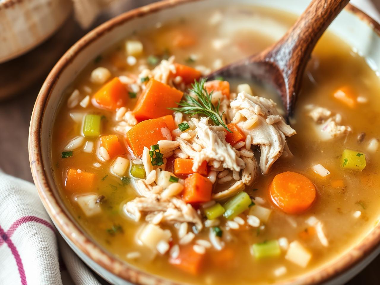 Chicken Wild Rice Vegetable Soup