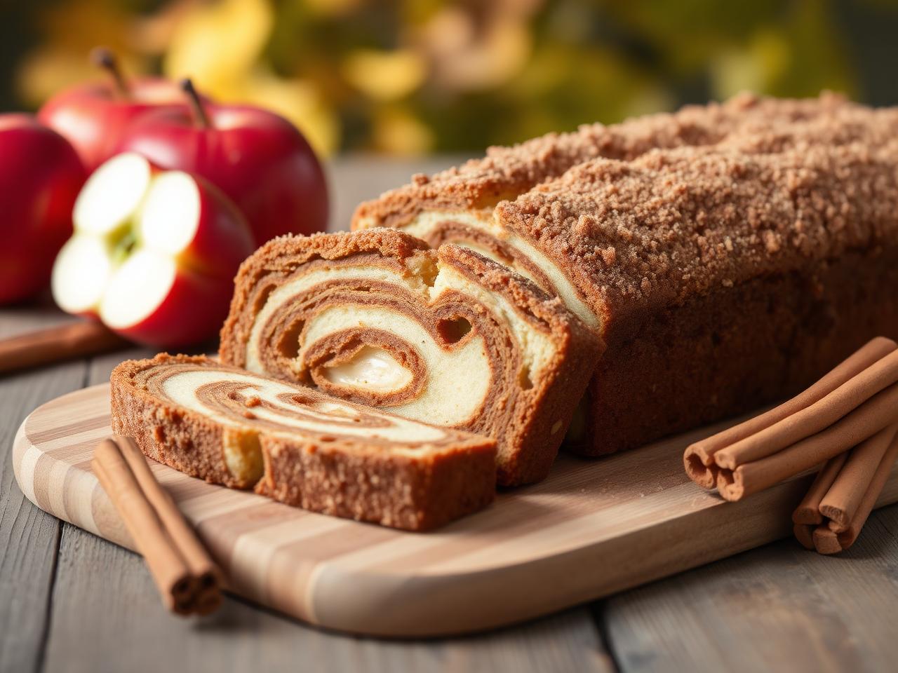 Cinnamon Apple Breakfast Loaf