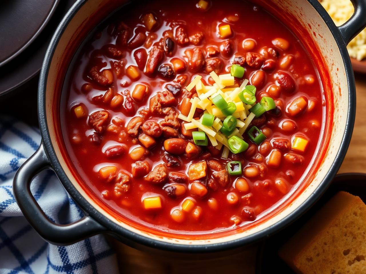 One-Pot Beef & Bean Chili