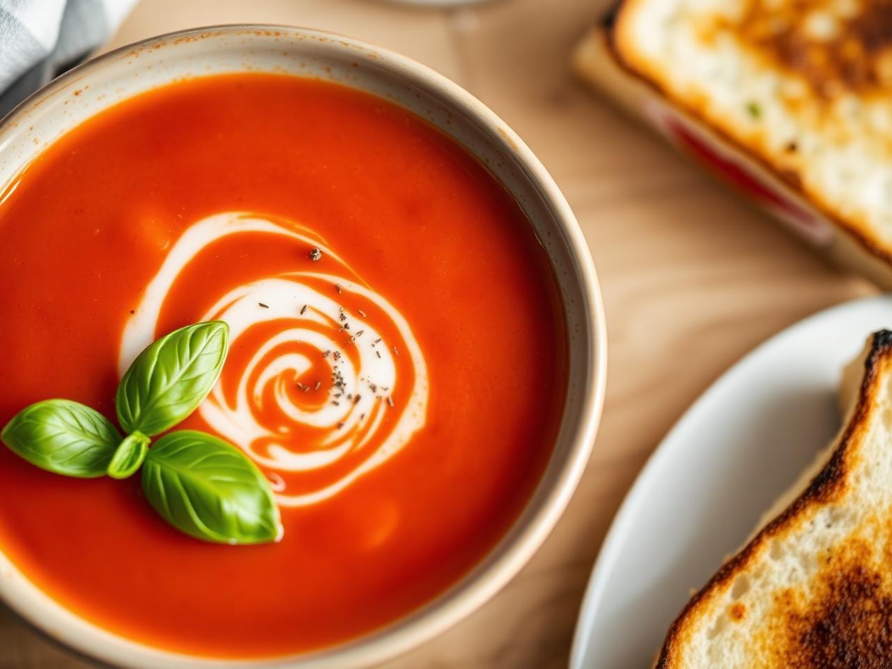 Roasted Tomato Red Pepper Soup