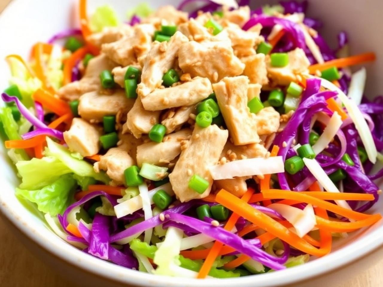 Sesame Ginger Chicken Crunch Salad